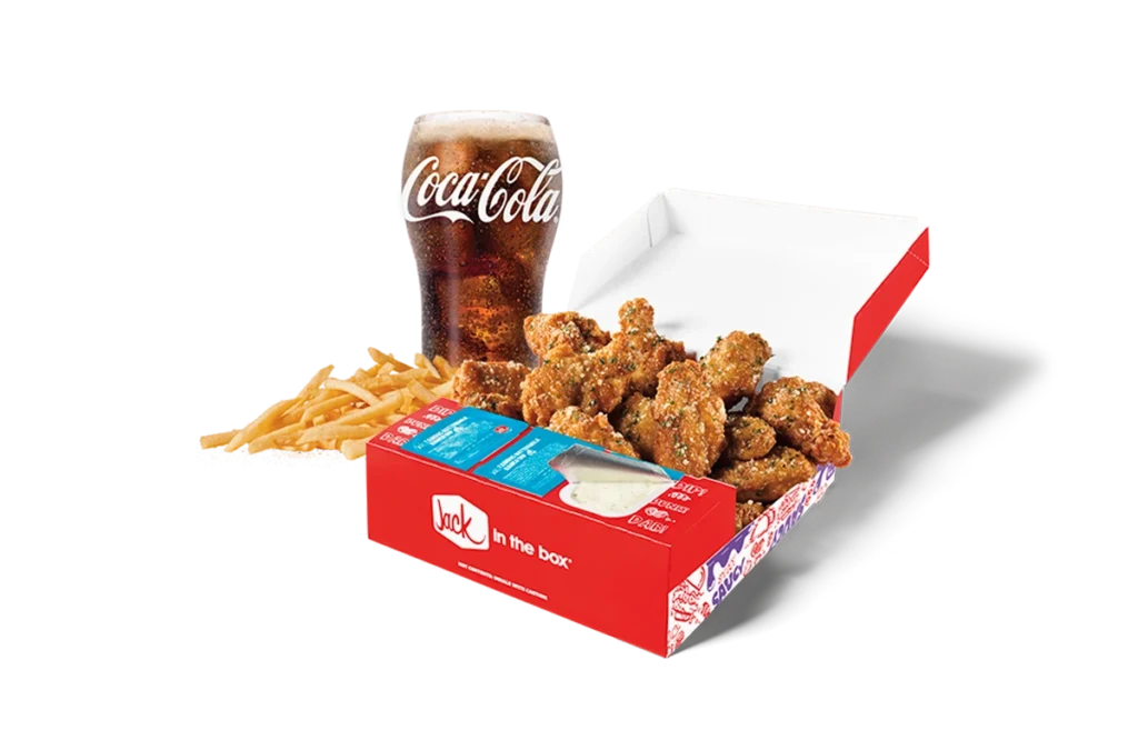 12pc Garlic Parmesan Crispy Chicken Wings Combo