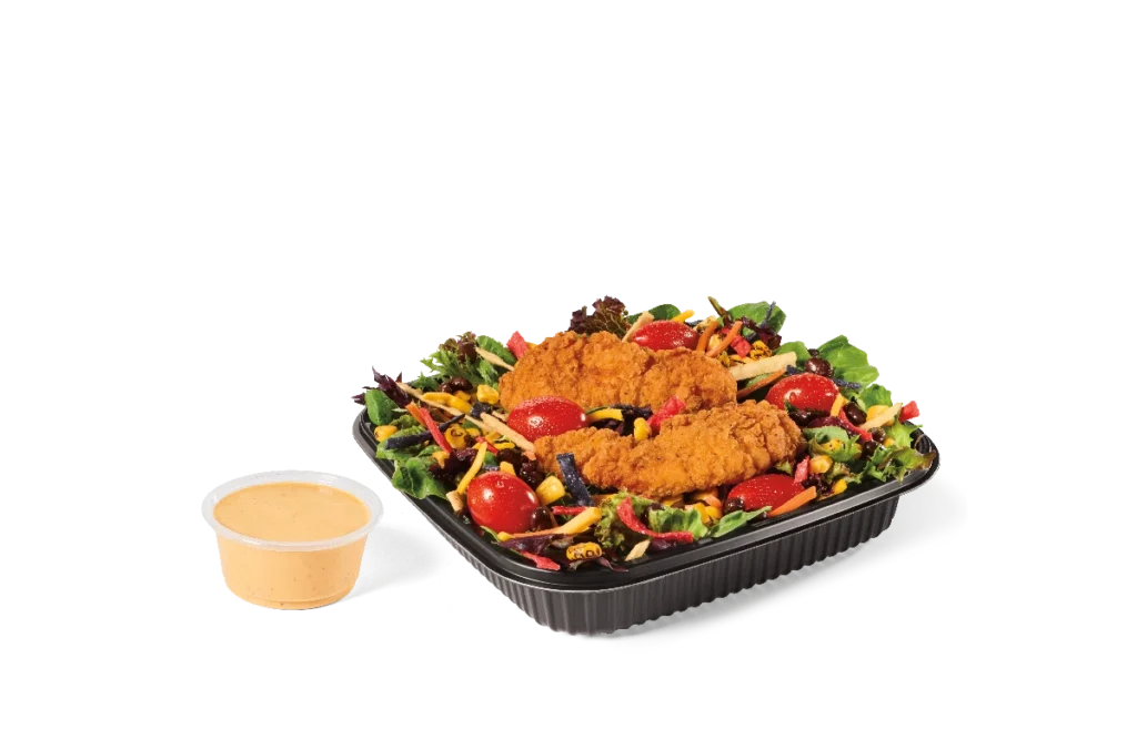 Southwest Salad Crispy Chicken