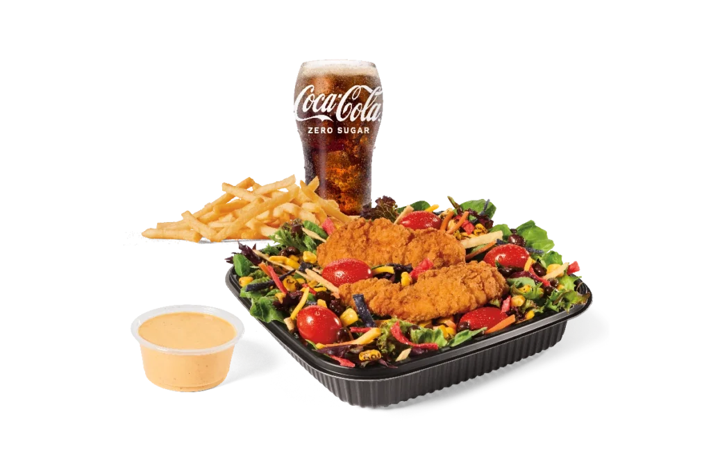 Southwest Salad Crispy Chicken Combo