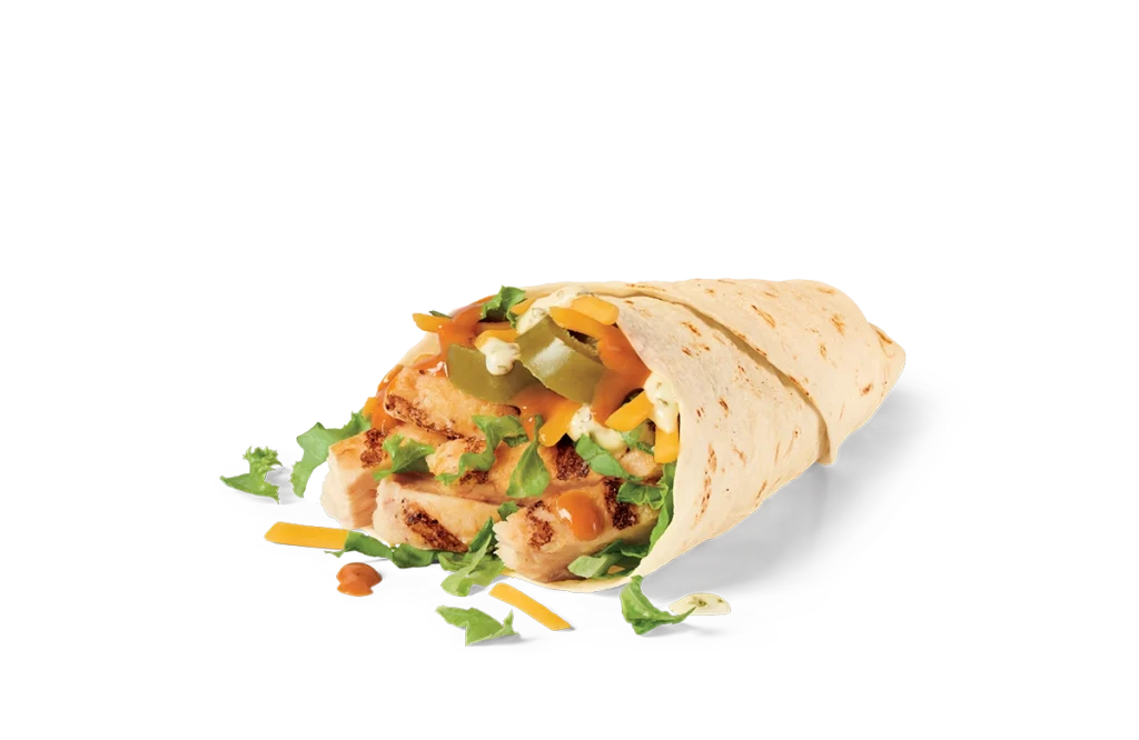 Spicy Grilled Jack Wrap